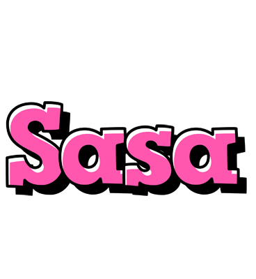 Sasa girlish logo