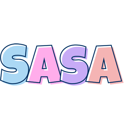 Sasa pastel logo