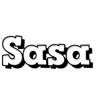 Sasa snowing logo