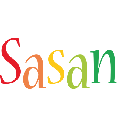 Sasan birthday logo