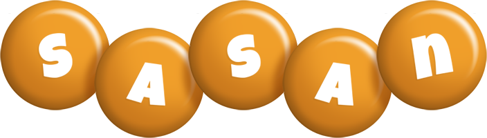 Sasan candy-orange logo