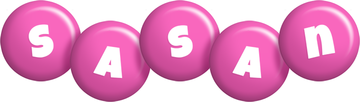 Sasan candy-pink logo