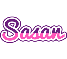 Sasan cheerful logo