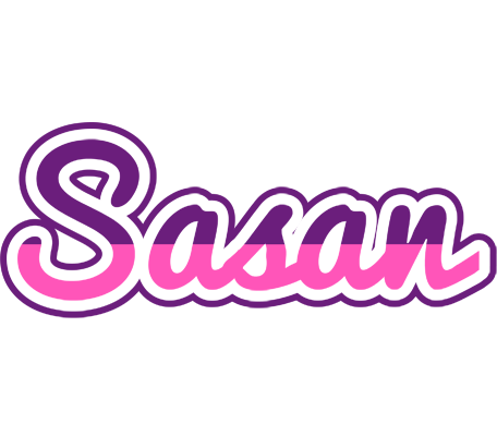 Sasan cheerful logo