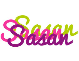 Sasan flowers logo