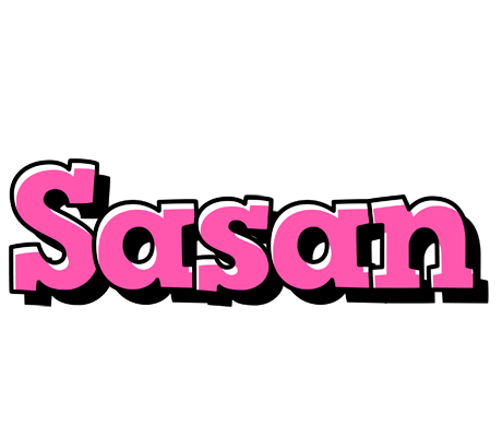 Sasan girlish logo