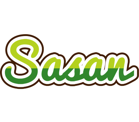 Sasan golfing logo