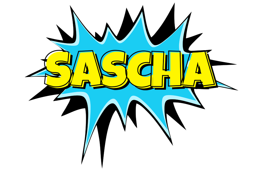 Sascha amazing logo