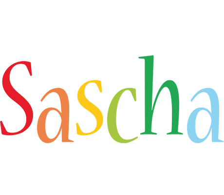 Sascha birthday logo