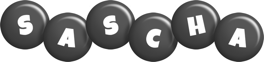 Sascha candy-black logo
