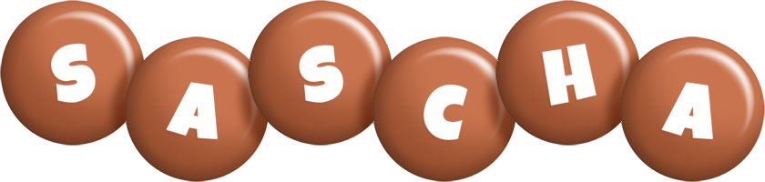 Sascha candy-brown logo