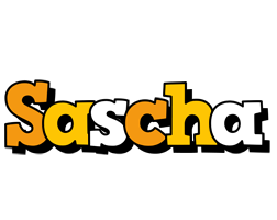 Sascha cartoon logo