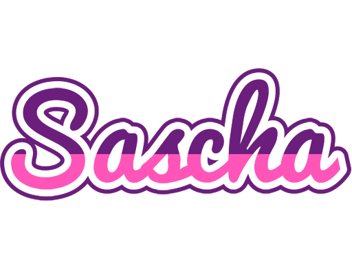 Sascha cheerful logo