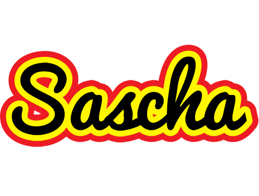 Sascha flaming logo