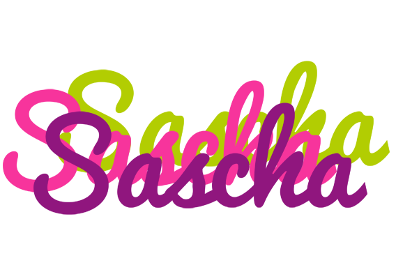Sascha flowers logo