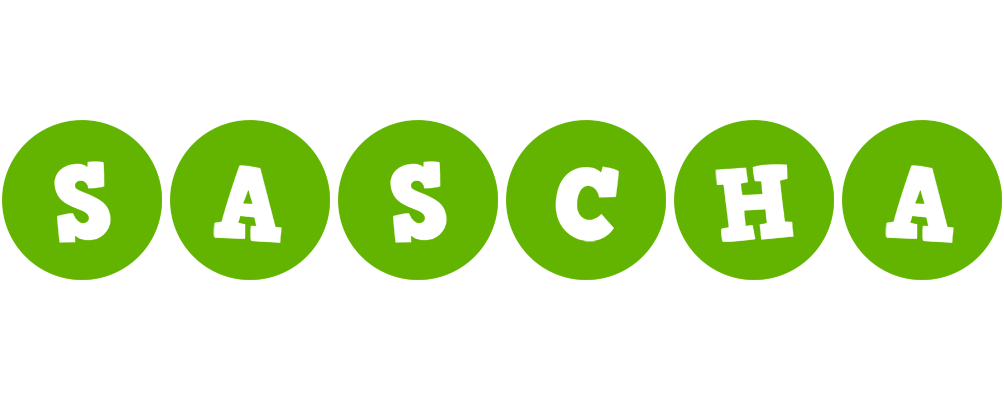 Sascha games logo