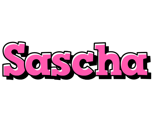 Sascha girlish logo