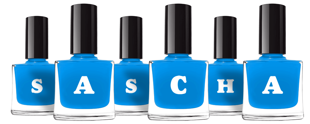Sascha glossy logo