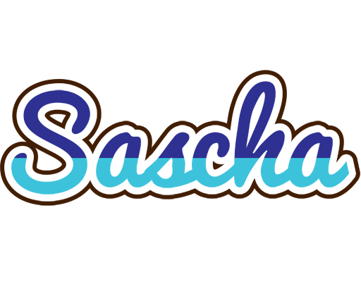 Sascha raining logo