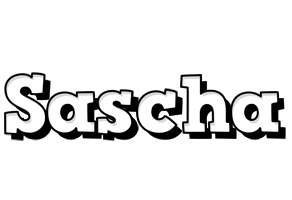 Sascha snowing logo