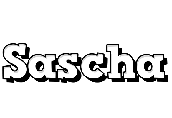 Sascha snowing logo