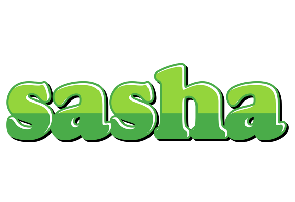 Sasha apple logo