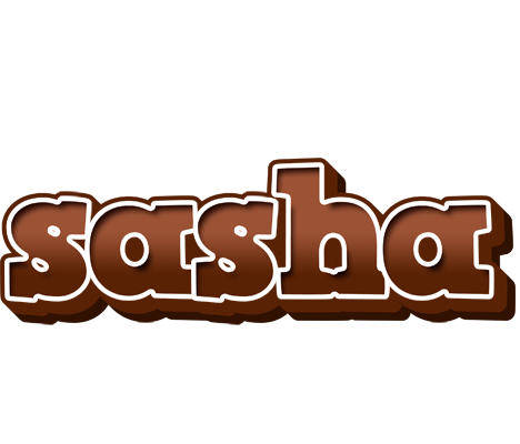 Sasha brownie logo