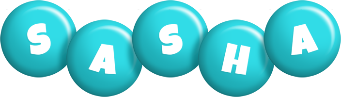 Sasha candy-azur logo