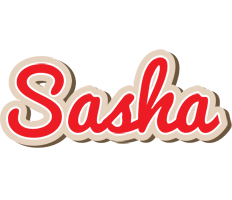 Sasha chocolate logo