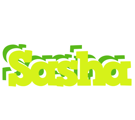 Sasha citrus logo