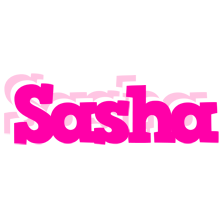 Sasha dancing logo