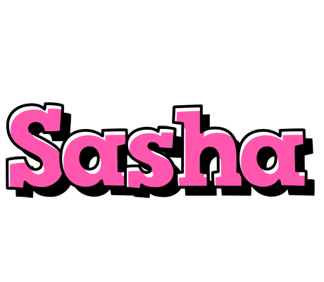 Sasha girlish logo