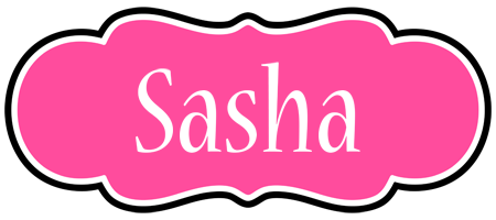 Sasha invitation logo