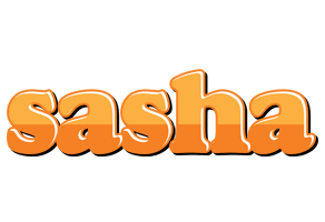 Sasha orange logo