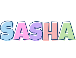 Sasha pastel logo