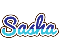 Sasha raining logo