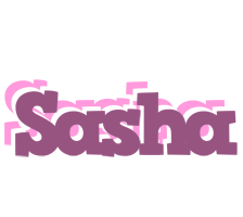 Sasha relaxing logo