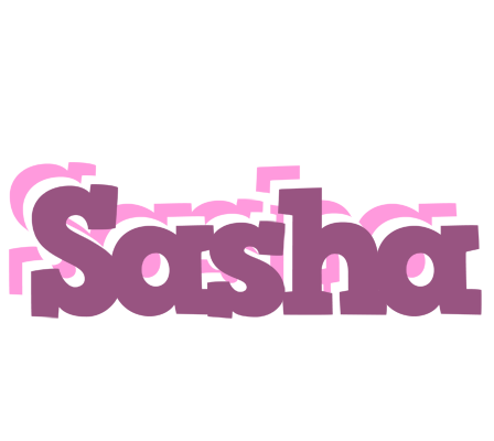 Sasha relaxing logo