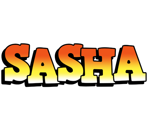 Sasha sunset logo