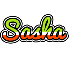 Sasha superfun logo