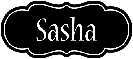 Sasha welcome logo