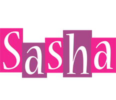 Sasha whine logo