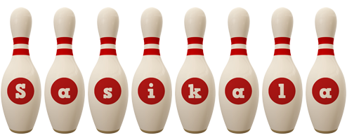 Sasikala bowling-pin logo