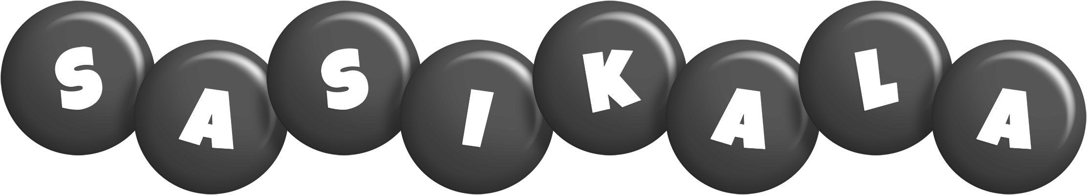 Sasikala candy-black logo