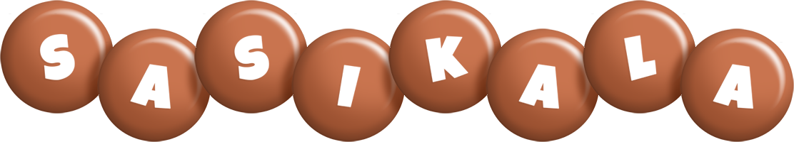 Sasikala candy-brown logo