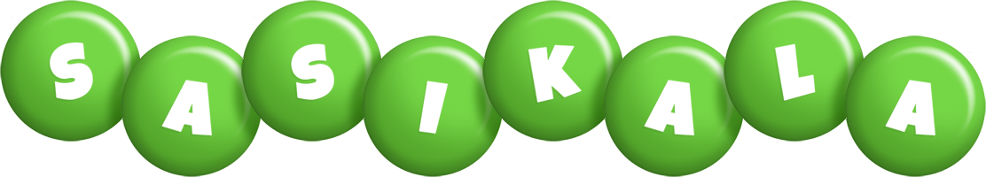 Sasikala candy-green logo