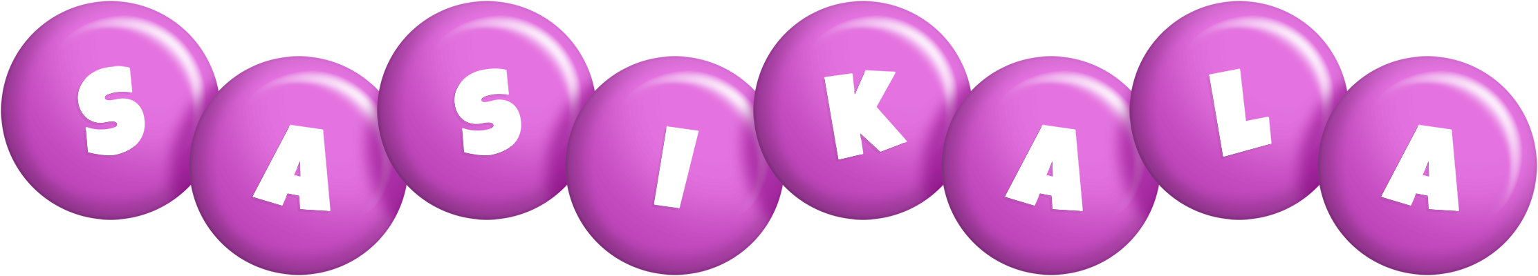 Sasikala candy-purple logo