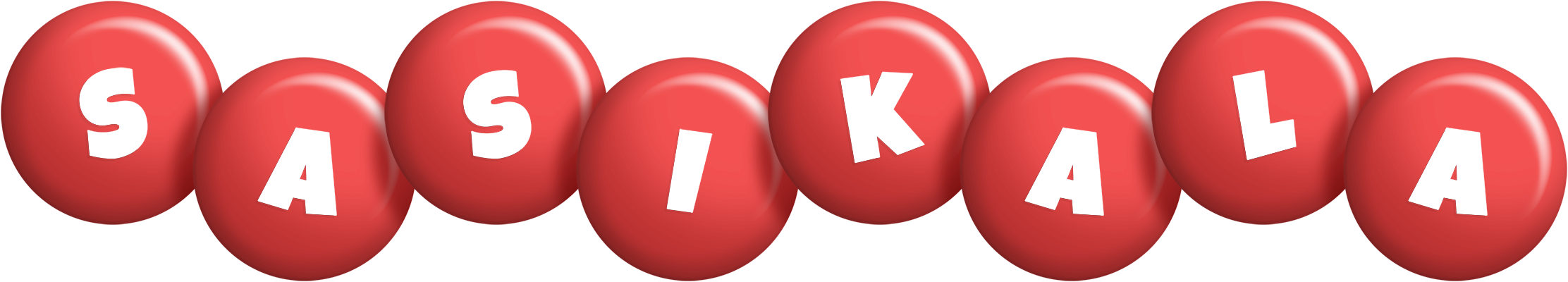 Sasikala candy-red logo