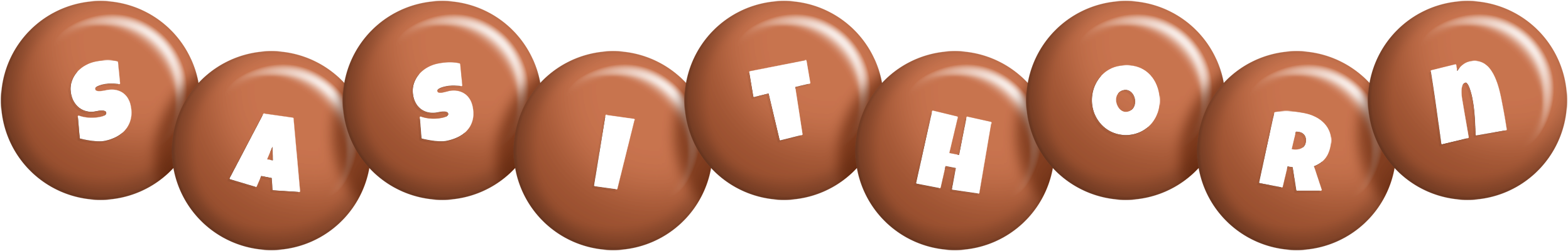Sasithorn candy-brown logo
