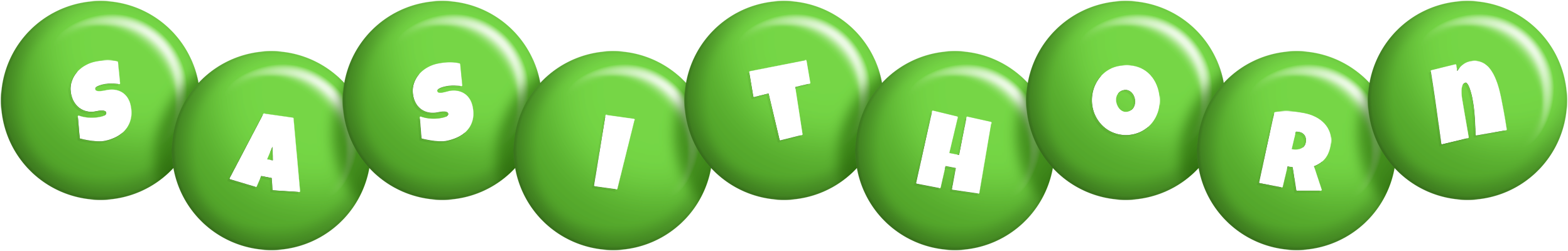 Sasithorn candy-green logo